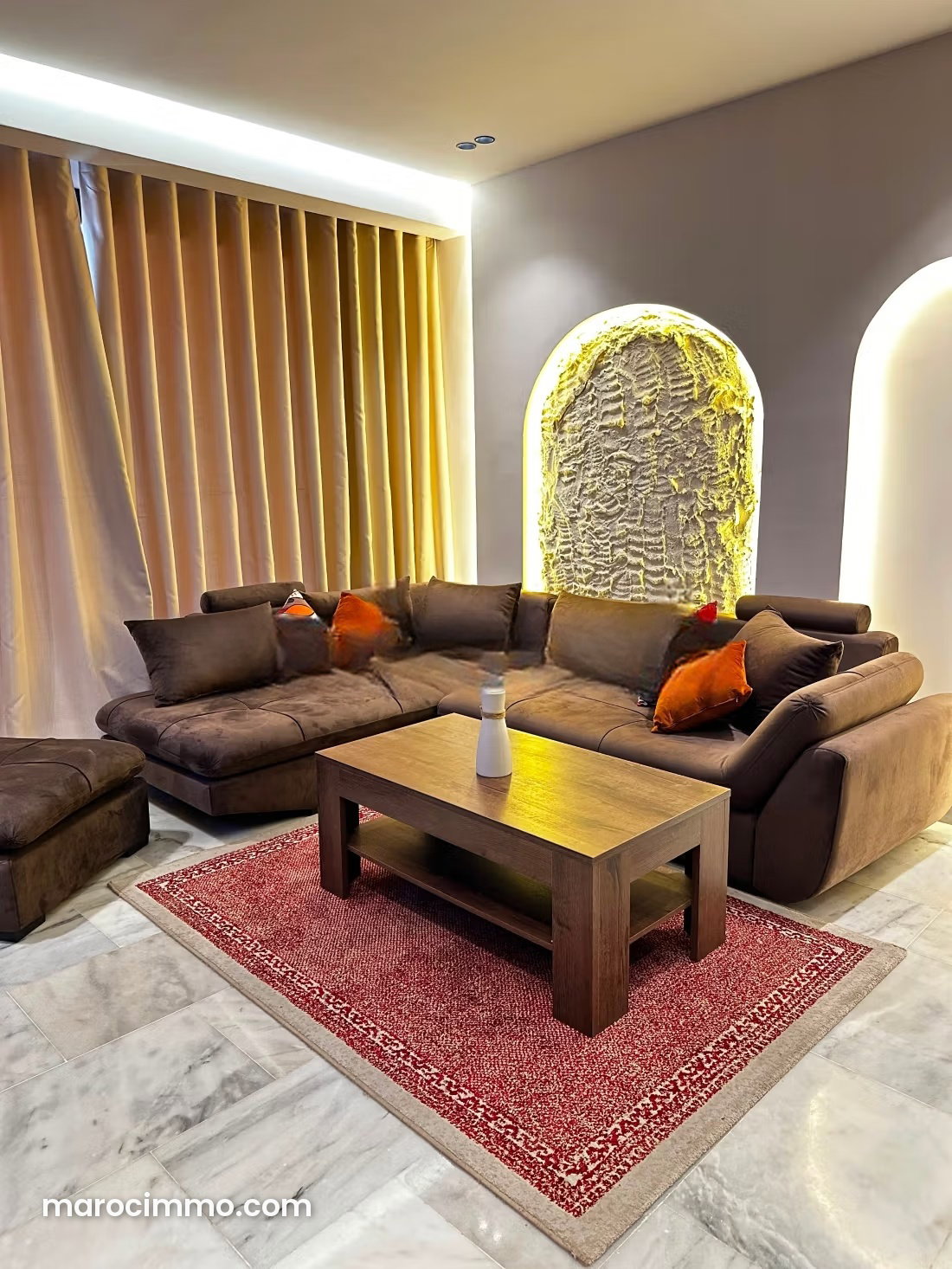 Appartement meublé à louer à Franceville Casablanca — Casablanca