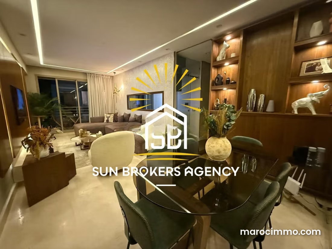 Appartement meublé avec terrasse aux Princesses Casablanca — Casablanca