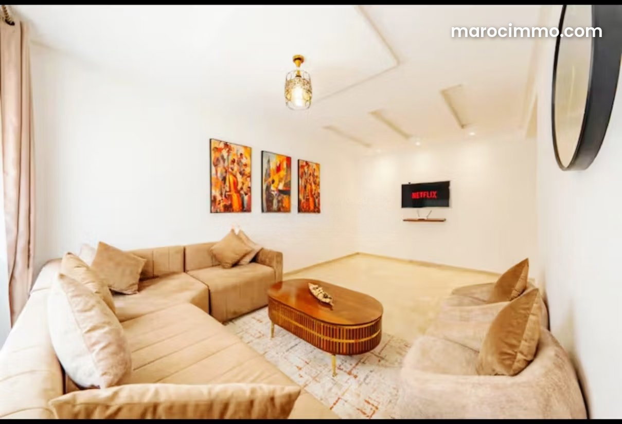 Furnished 80 m² Apartment with Swimming Pool in Hivernage, Marrakech — Marrakesh