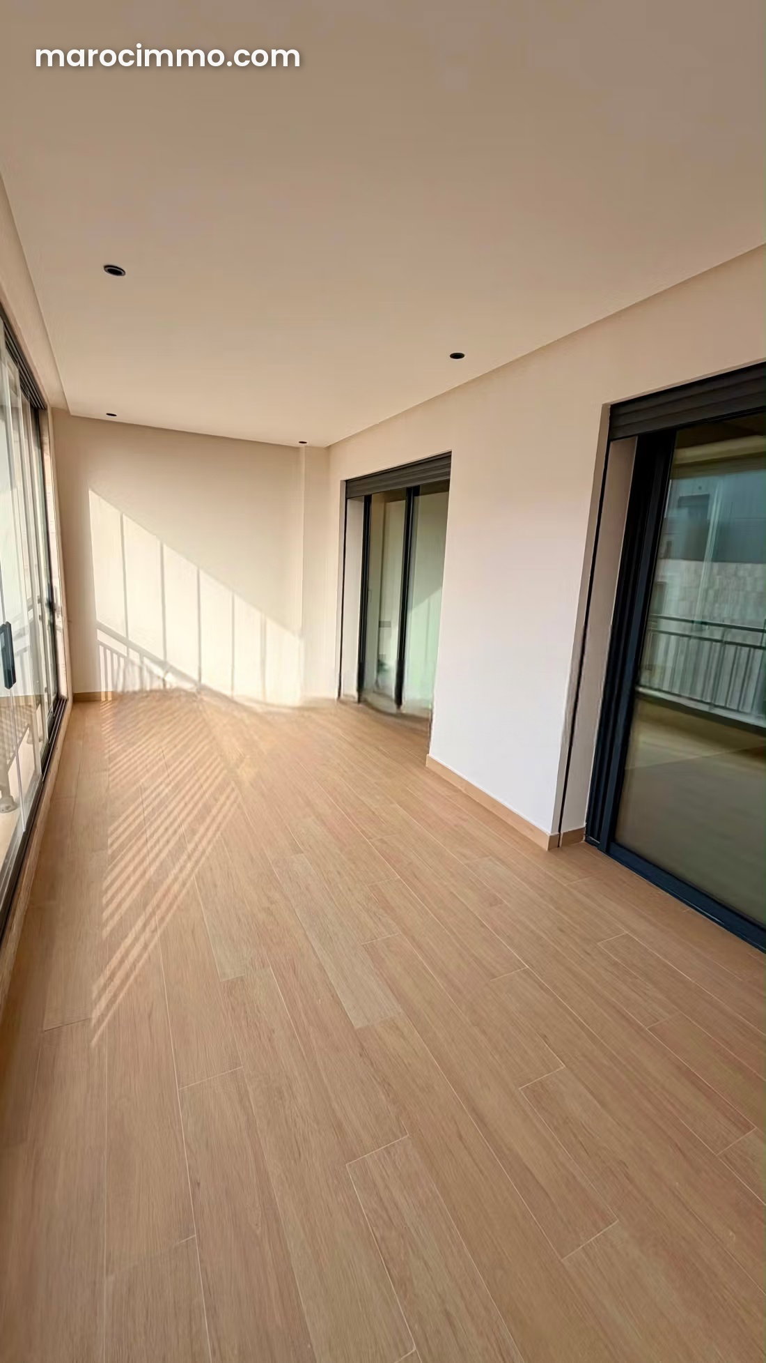 Appartement neuf 185 m² à louer à Souissi, Rabat, terrasse et jardin — Rabat