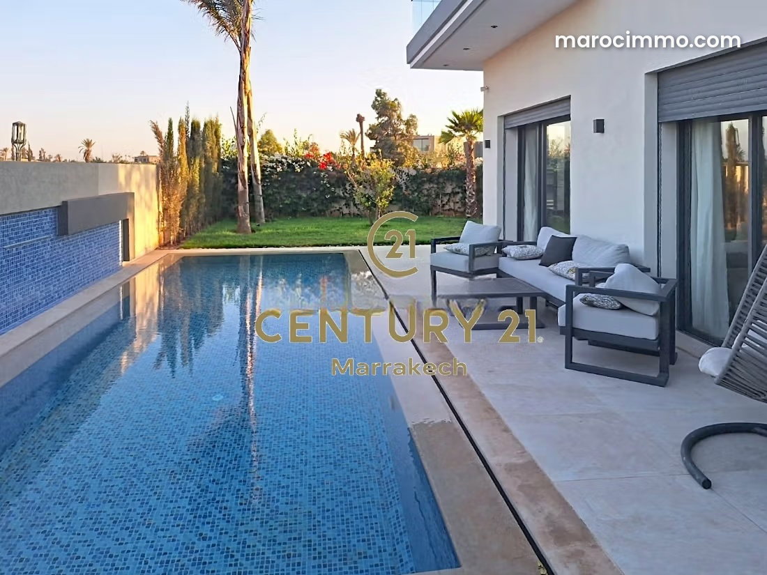 Villa contemporaine à louer à Amelkis, Marrakech — Marrakech