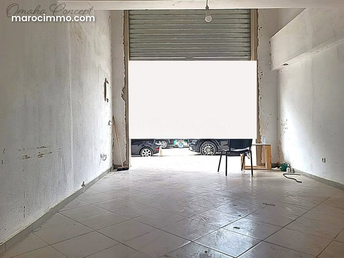 محل تجاري حديث للبيع بحي بالميير في الدار البيضاء — الدار البيضاء