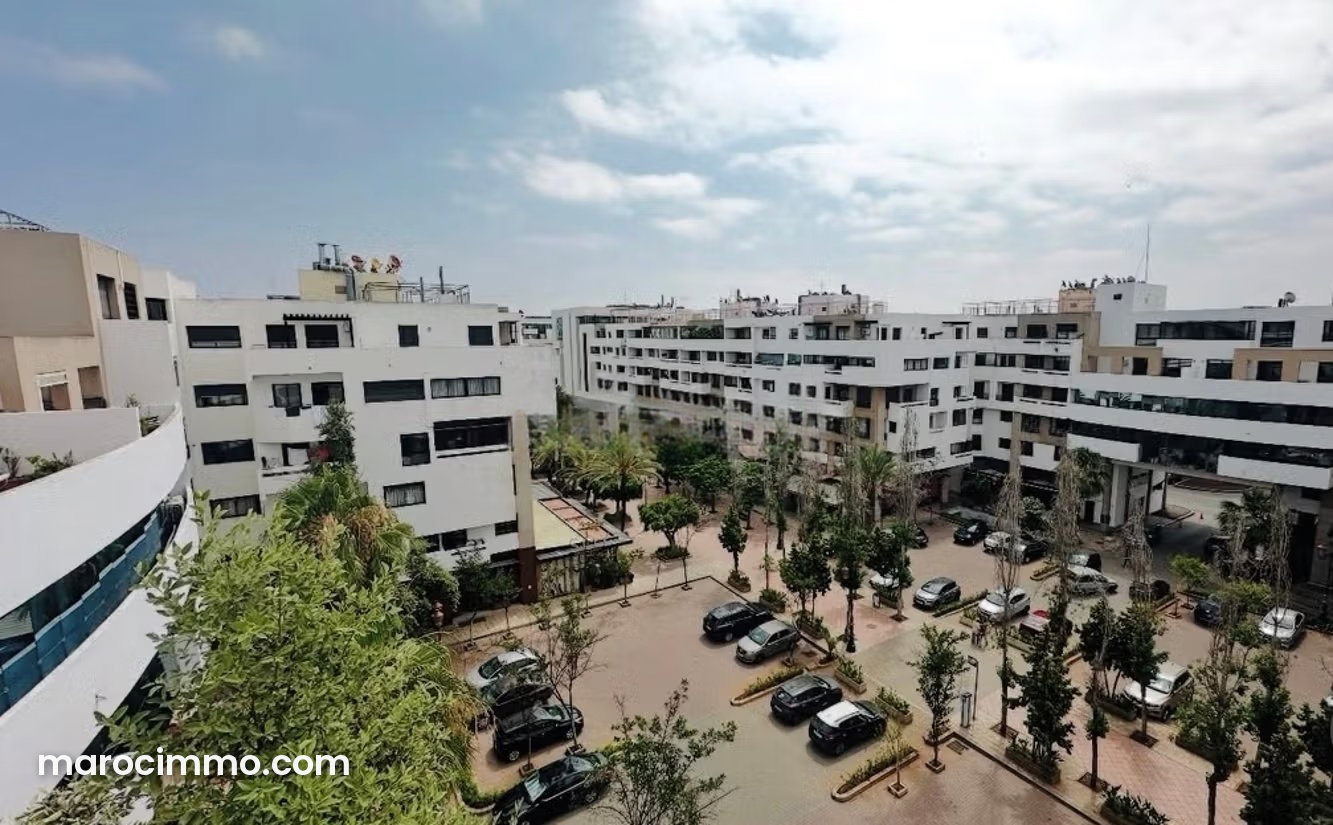 شقة مفروشة مشرقة للكراء بحي الرياض في الرباط — الرباط