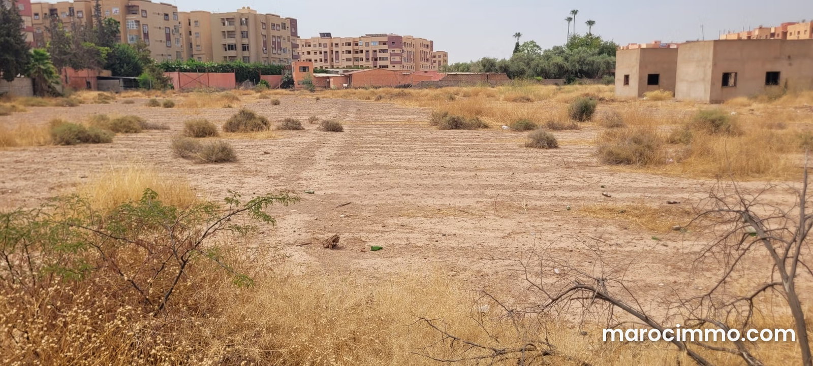قطعة أرض فسيحة للبيع بطريق أكادير الصويرة مراكش — مراكش