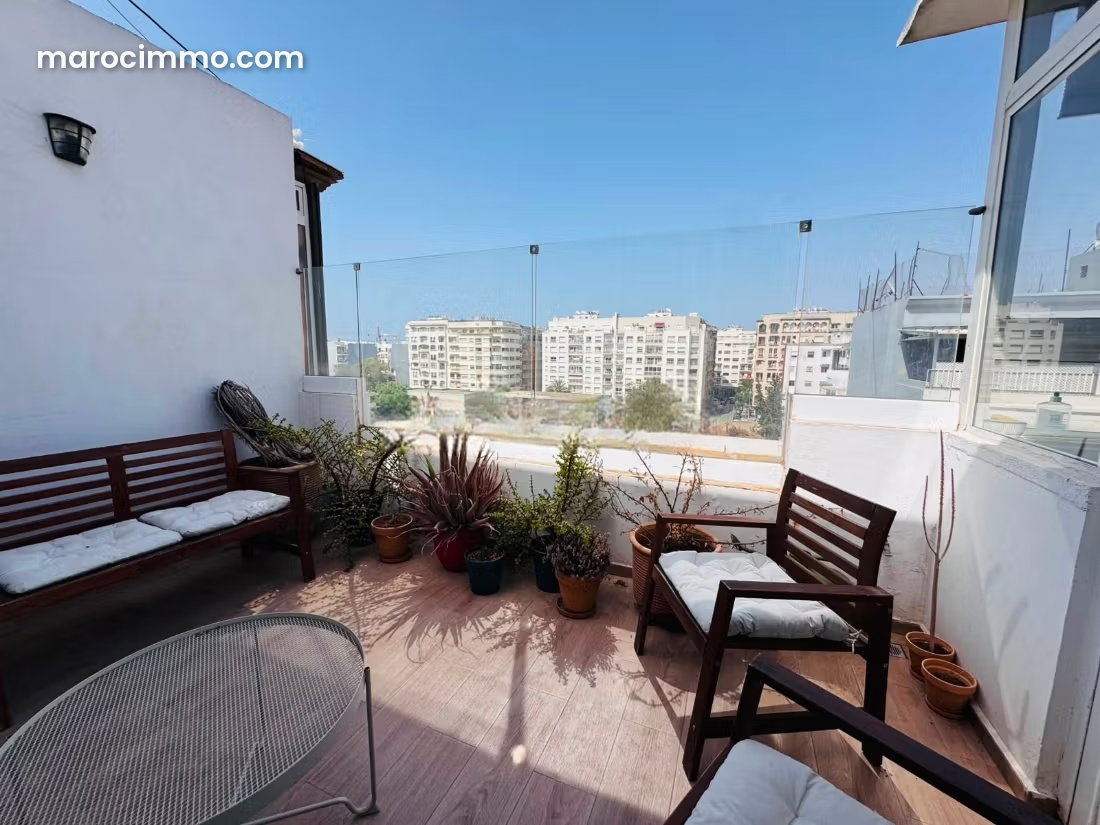 Appartement meublé avec terrasse aux Princesses Casablanca — Casablanca
