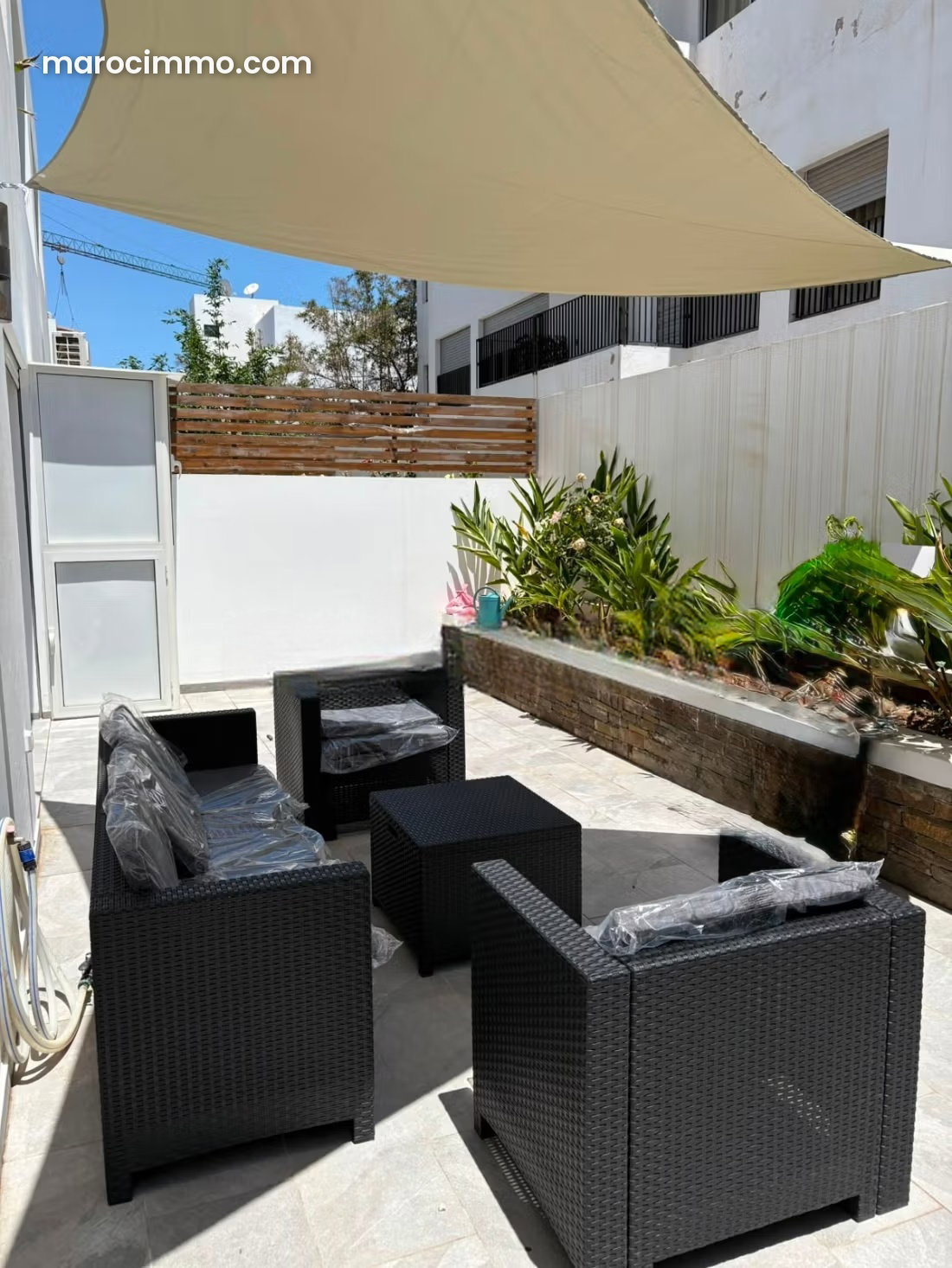 Appartement meublé avec terrasse à Ferme Bretone, Casablanca — Casablanca