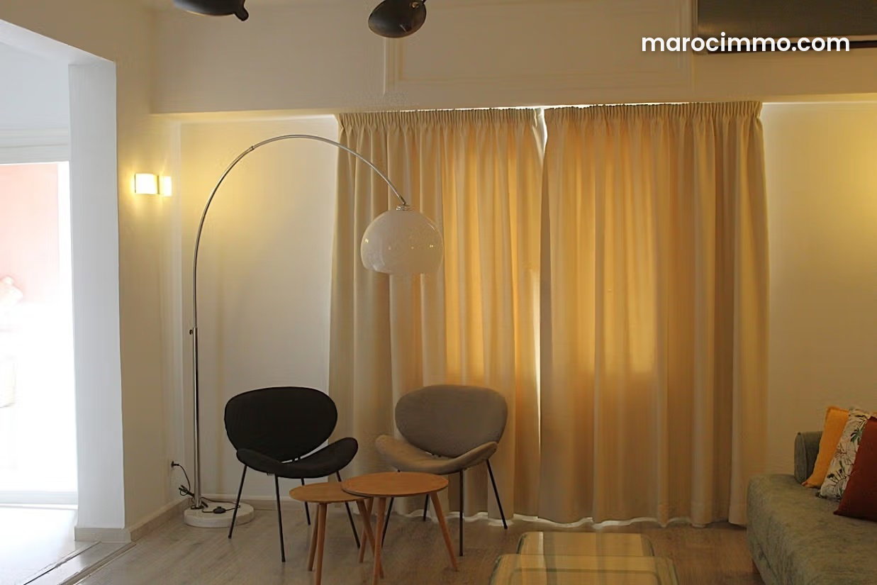 Appartement meublé avec terrasse à louer à Guéliz, Marrakech — Marrakech