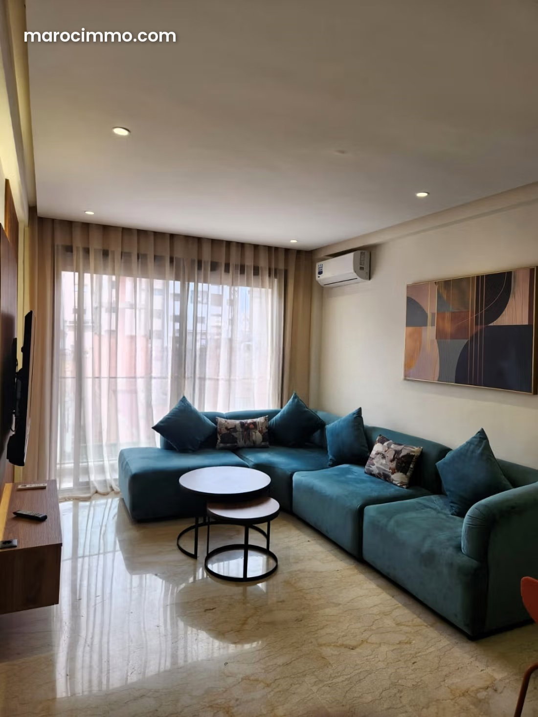 Furnished apartment for rent in the Palmier district of Casablanca — Casablanca