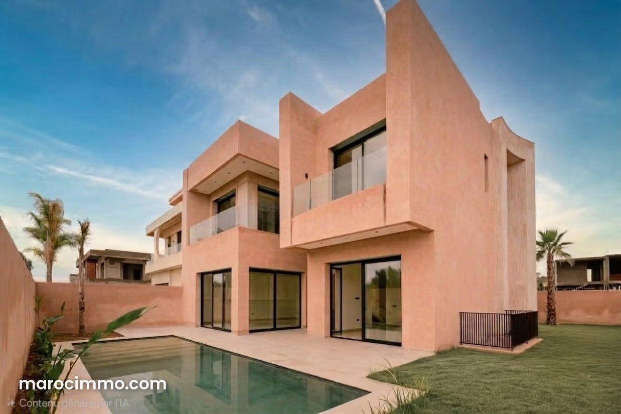 Villa de luxe récente plein sud, Route d'Ourika à Marrakech — Marrakech