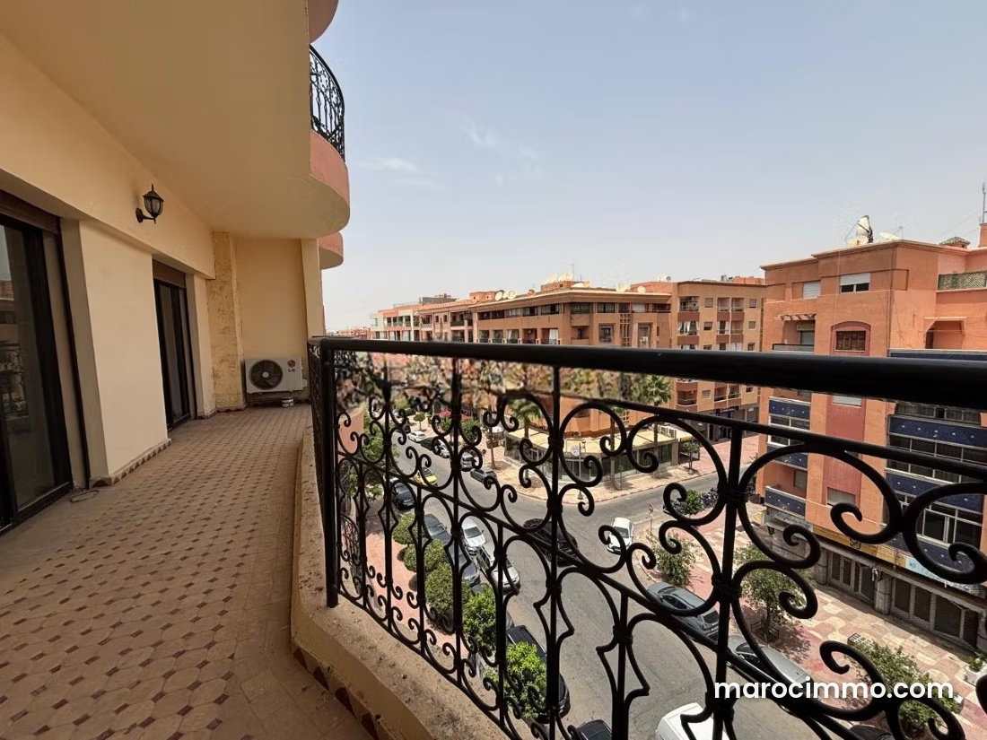Appartement meublé 97 m² avec terrasse à Guéliz Marrakech — Marrakech