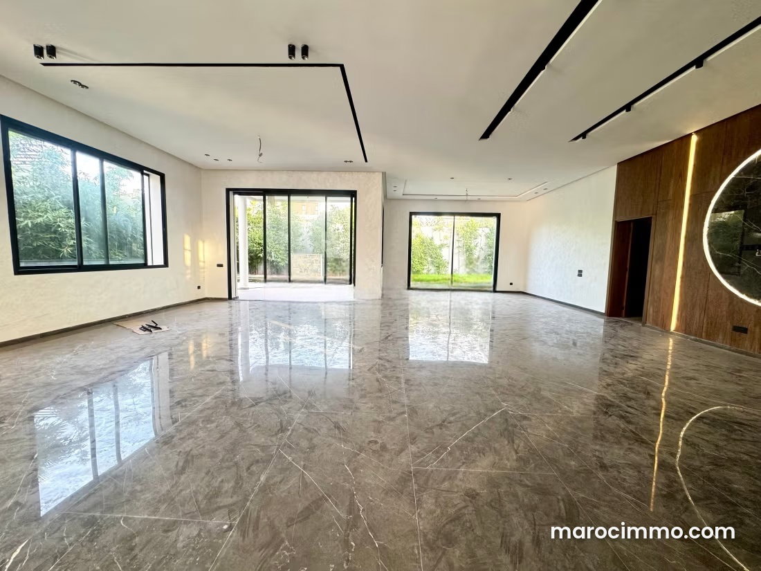فيلا فاخرة حديثة مع مسبح للبيع في Casablanca Finance City — الدار البيضاء
