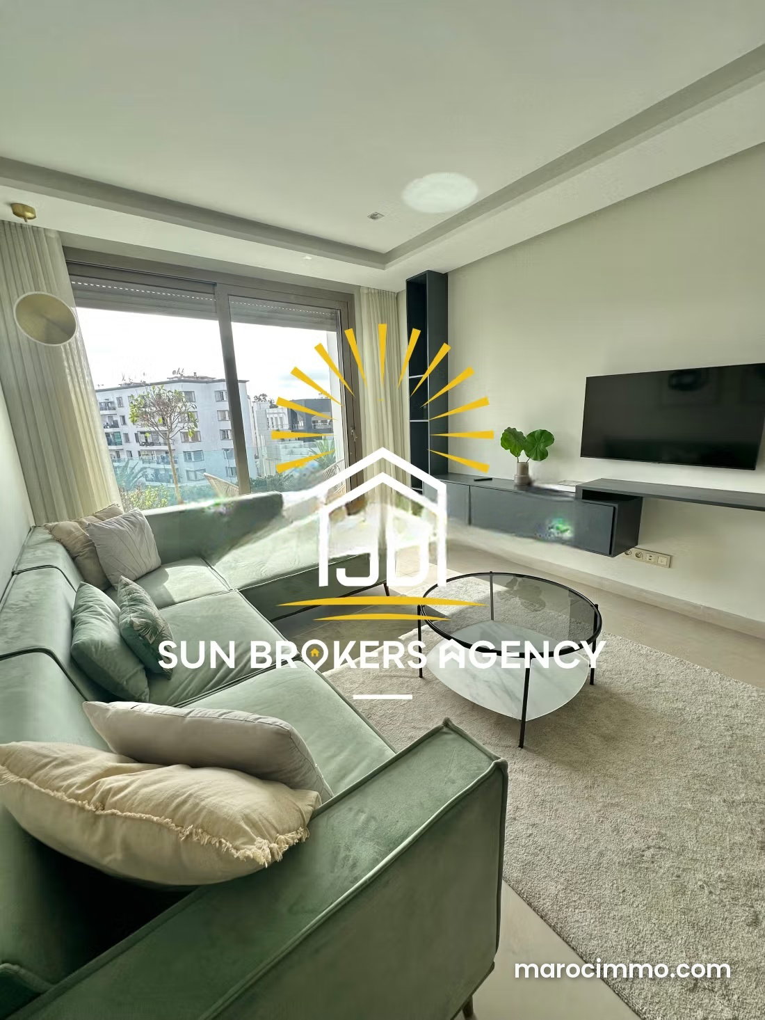 Appartement meublé avec terrasse à louer à Oasis Casablanca — Casablanca