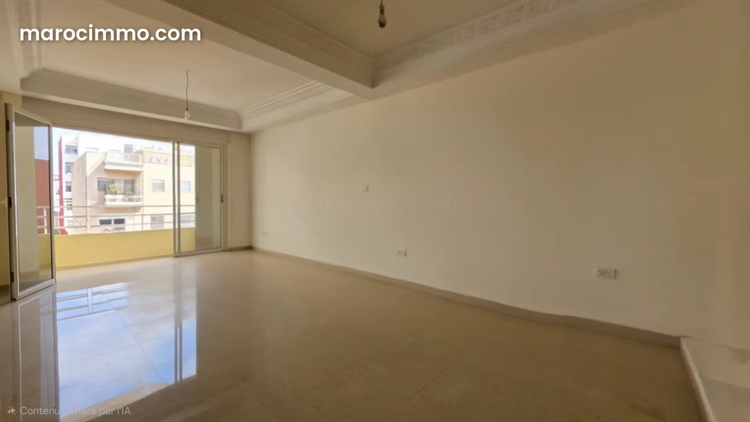 Appartement 3 pièces avec terrasse à Wifak Temara — Temara