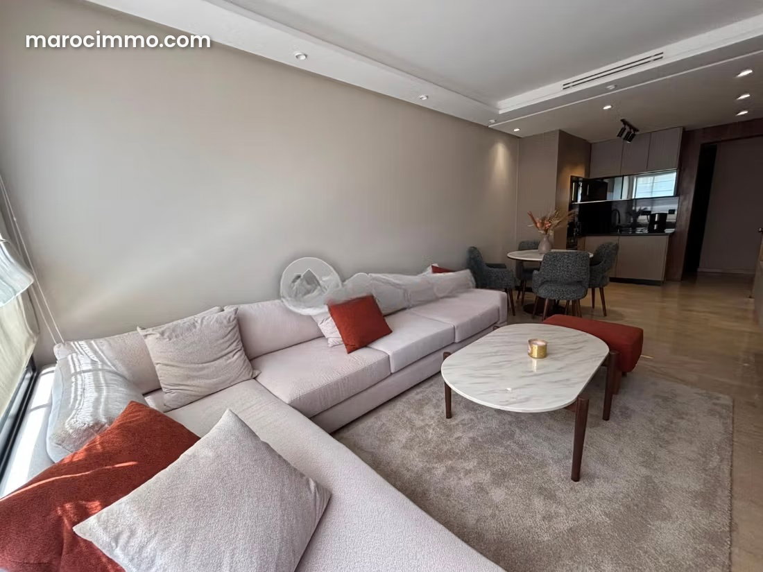 Appartement neuf meublé à Anfa Casablanca face au soleil — Casablanca