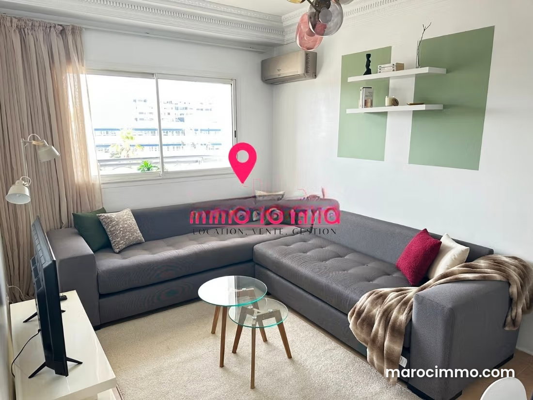 Appartement meublé 3 pièces à louer à Agdal Rabat — Rabat