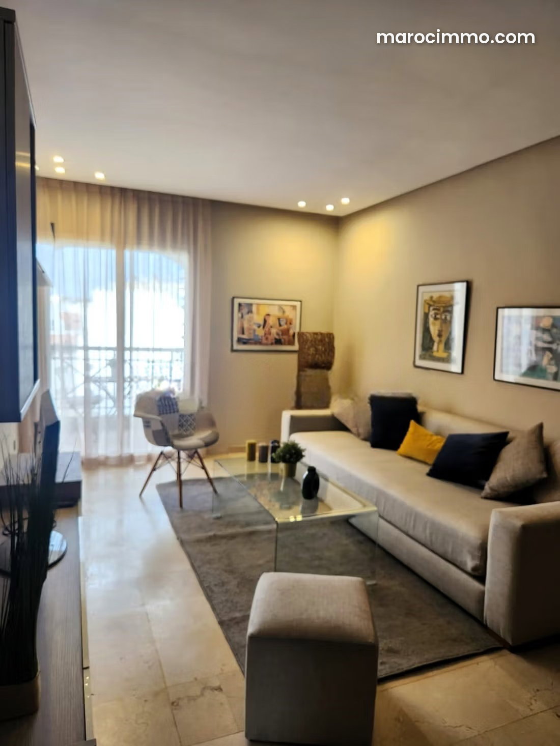 Furnished apartment for rent, Racine, Casablanca — Casablanca