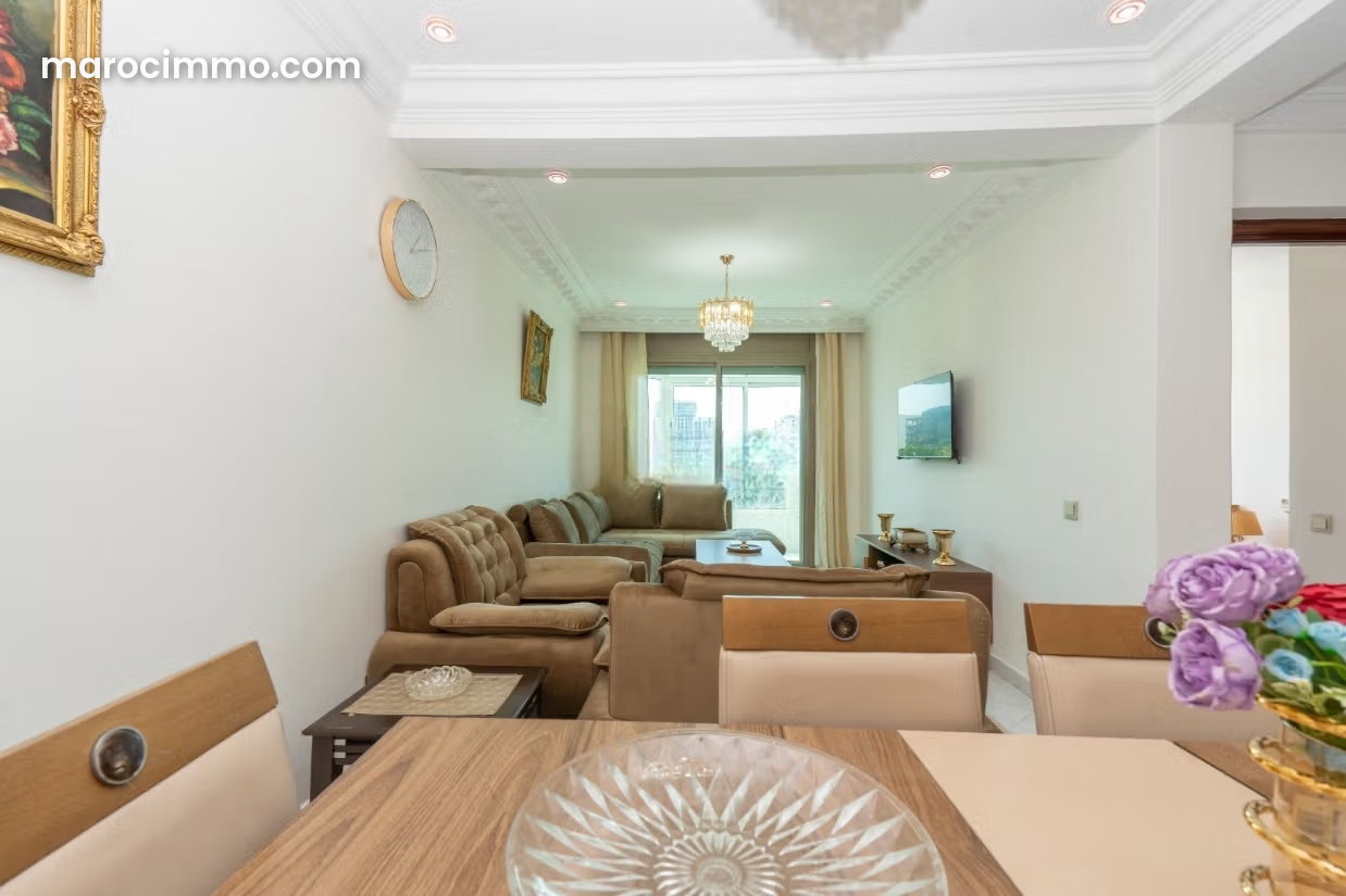 Appartement meublé 80 m² à louer à Beauséjour Casablanca — Casablanca