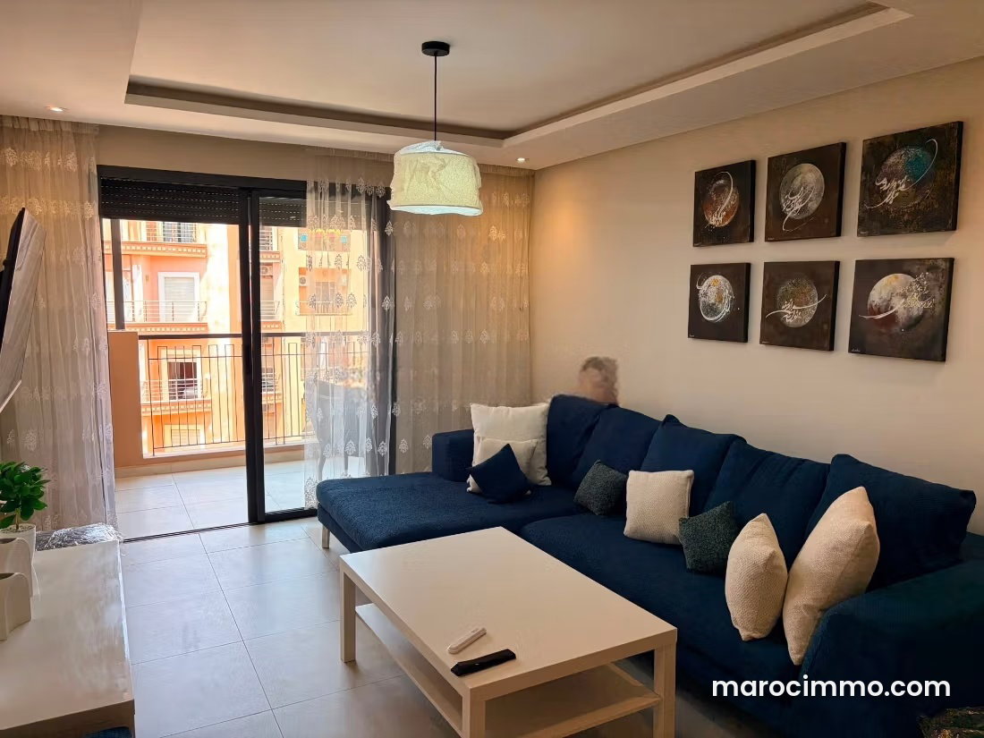 Appartement meublé à louer, Guéliz, Marrakech — Marrakech