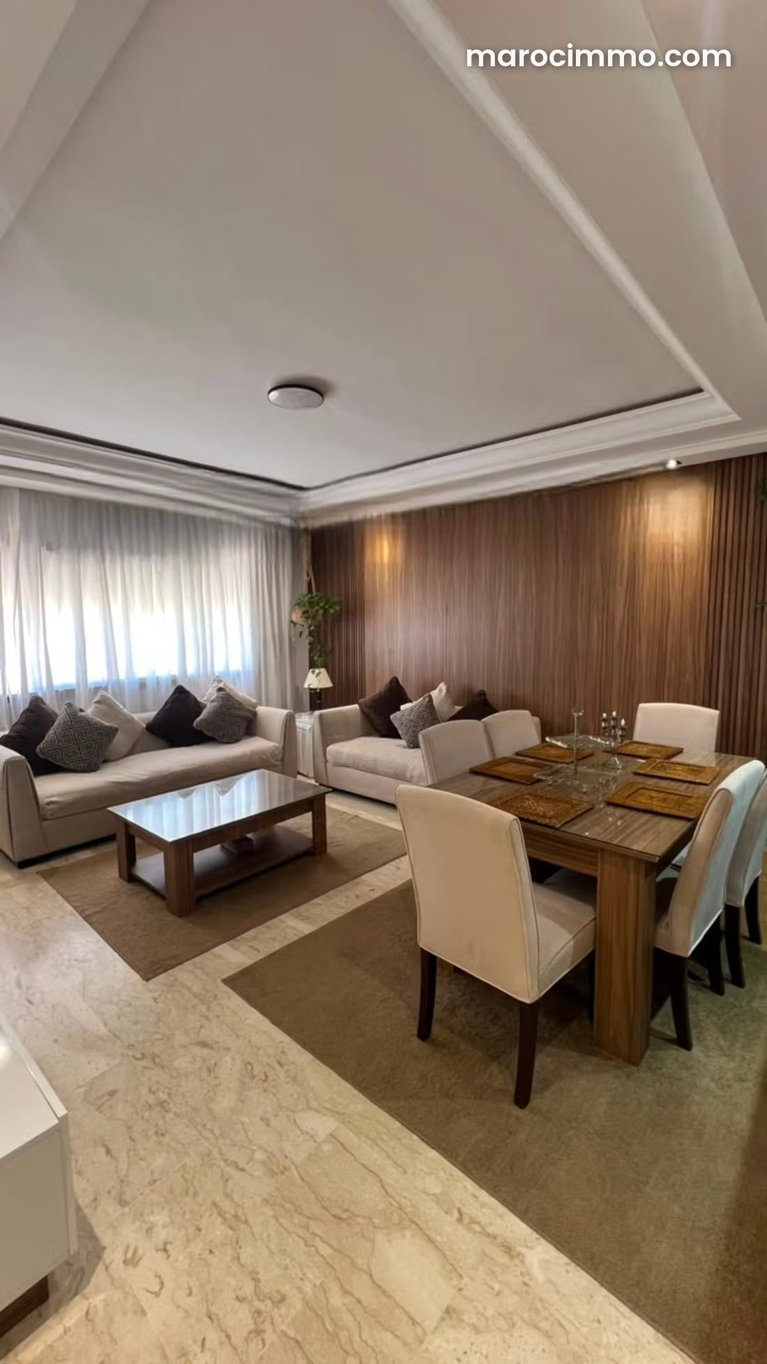 Appartement meublé avec terrasse à Hay Mohammadi Agadir — Agadir