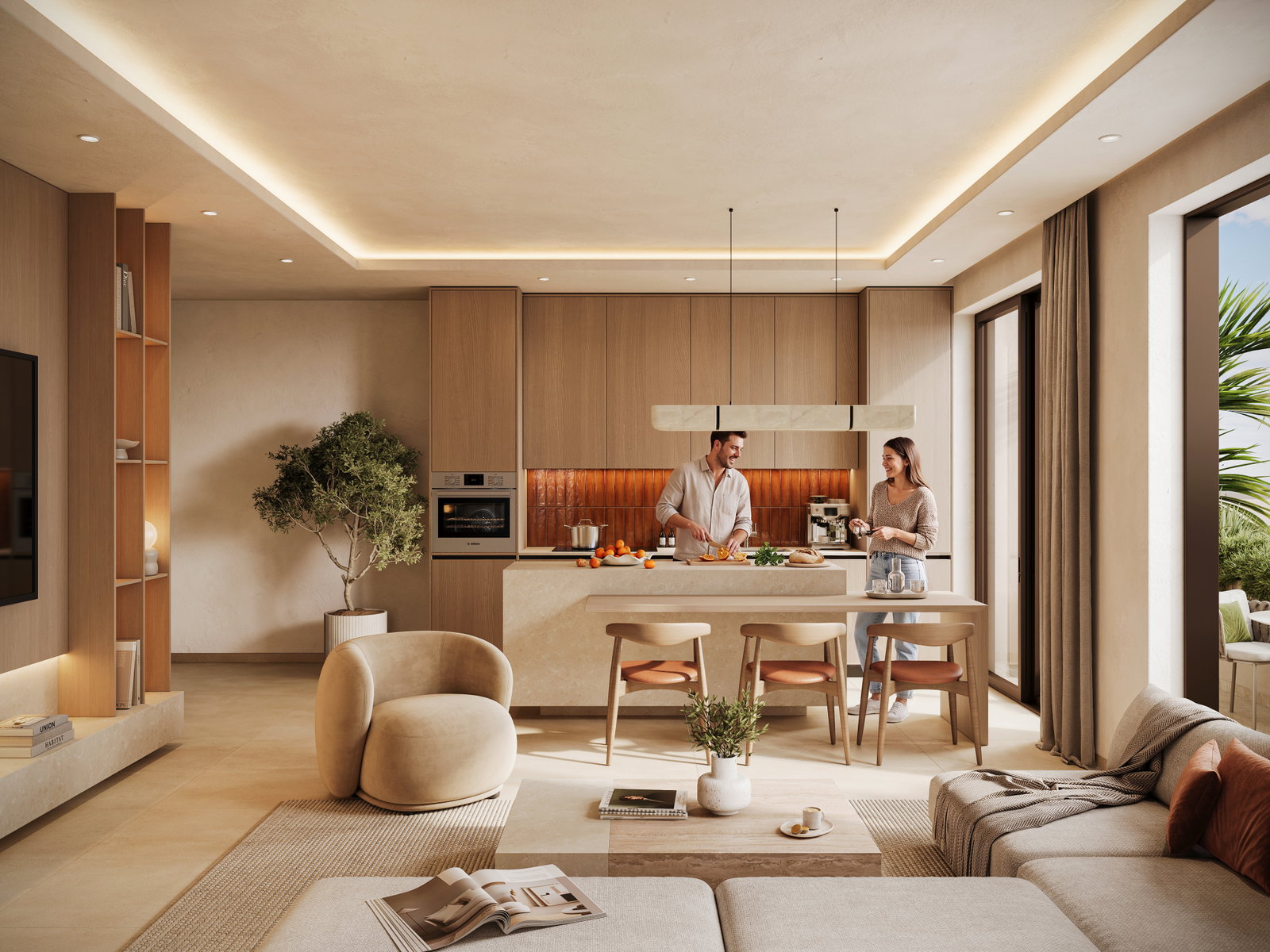 Duplex 2 chambres