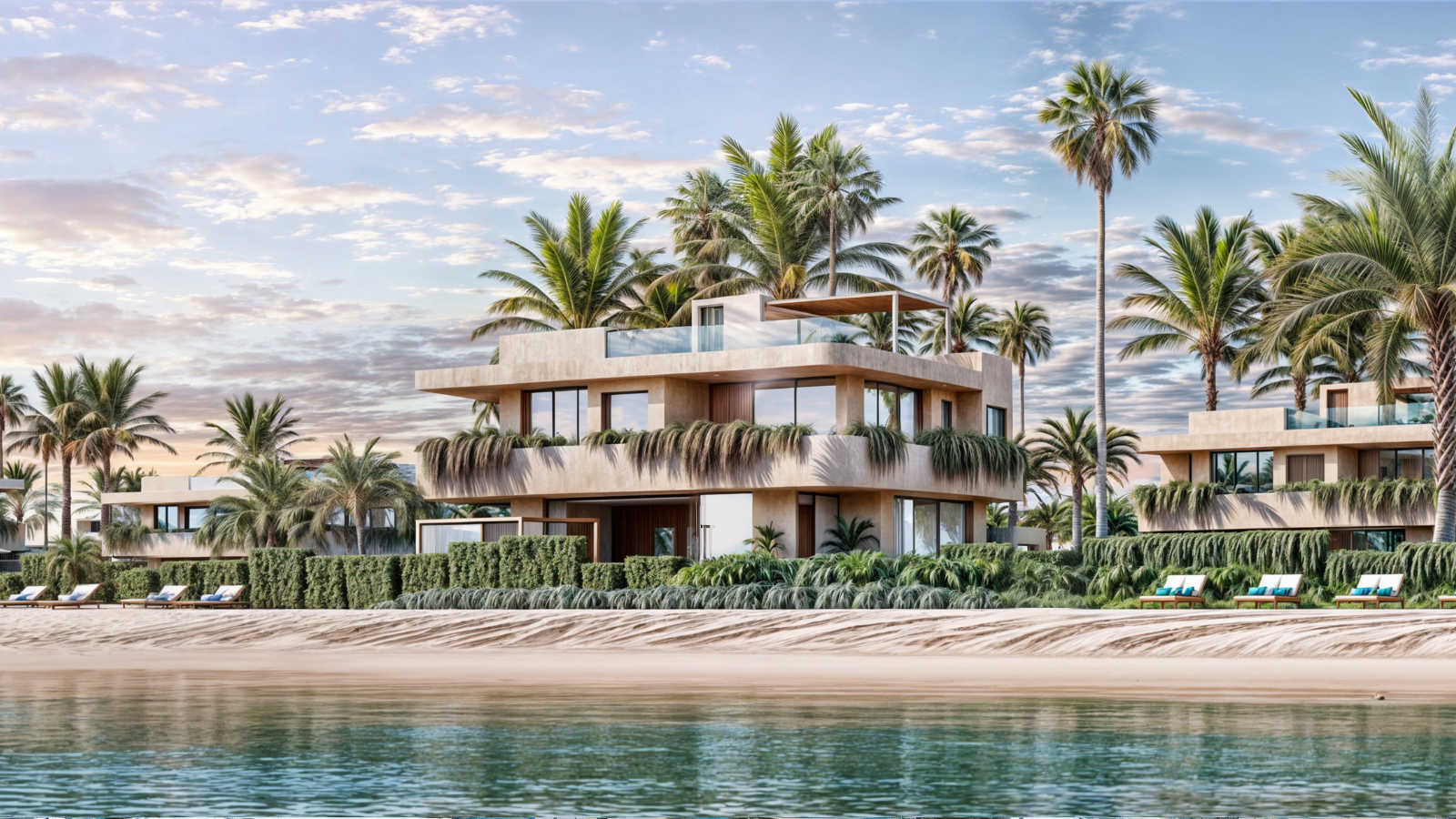 Villa waterfront